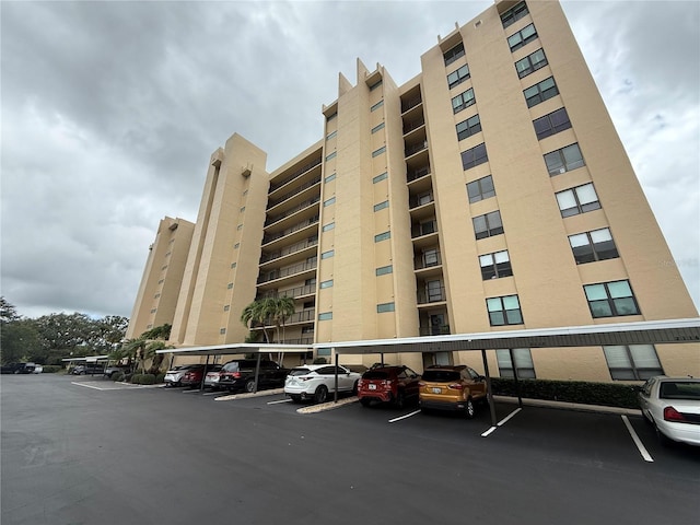 2621 Cove Cay Dr Unit 206, Clearwater, FL 33760 - view of apartment building / complex with covered parking