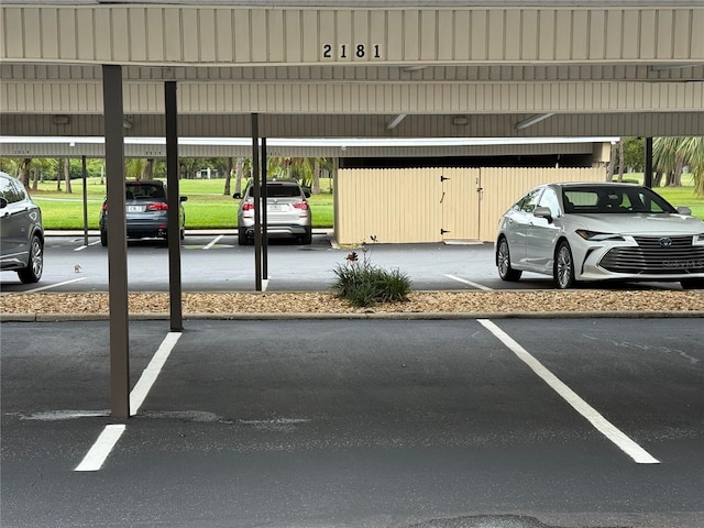 2621 Cove Cay Dr Unit 206, Clearwater, FL 33760 - view of covered parking lot