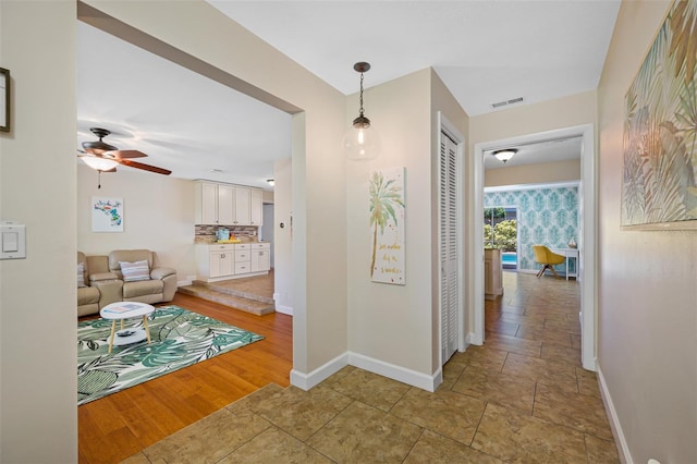 3749 Mckay Creek Dr, Largo, FL 33770 - hall with baseboards