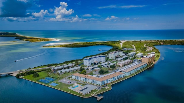 8 Glencoe Pl Unit 305, Dunedin, FL 34698 - bird's eye view of a nearby body of water and apartment complex