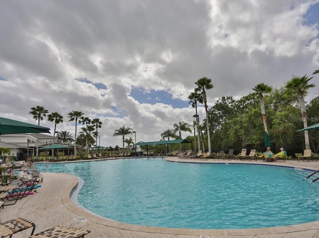 view of community pool