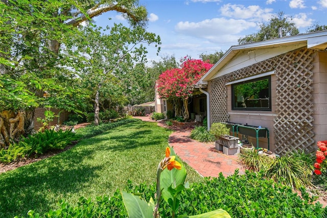 750 Alda Way NE, Saint Petersburg, FL 33704 - view of yard featuring a patio area