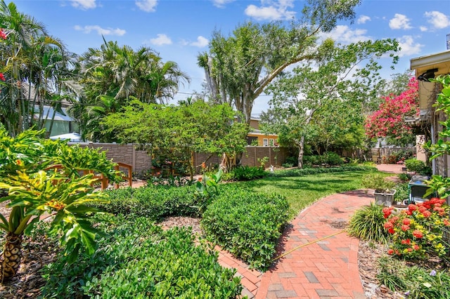 750 Alda Way NE, Saint Petersburg, FL 33704 - view of yard with a patio
