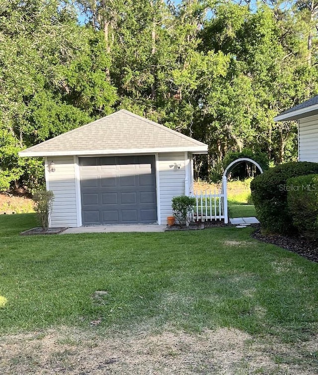 2528 Deerbrook Dr, Lakeland, FL 33811 - view of detached garage