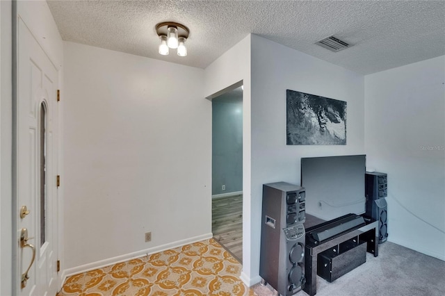1716 Bayou Cir, Lakeland, FL 33803 - home office featuring a textured ceiling and baseboards