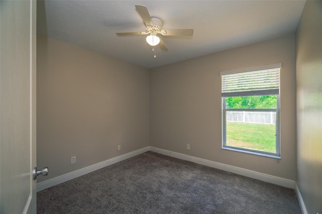 19247 Otters Wick Way, Land O Lakes, FL 34638 - carpeted spare room featuring a ceiling fan and baseboards