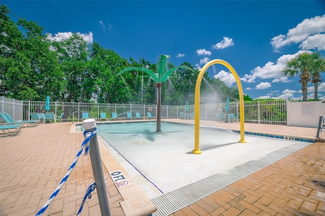 19247 Otters Wick Way, Land O Lakes, FL 34638 - community pool featuring fence and a patio area