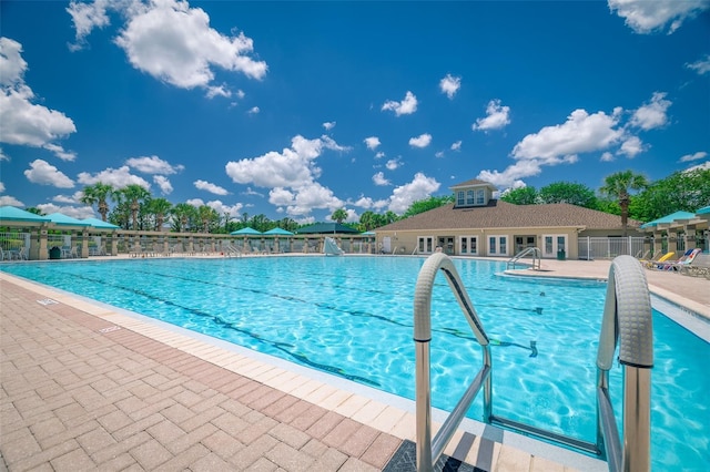 19247 Otters Wick Way, Land O Lakes, FL 34638 - community pool featuring fence