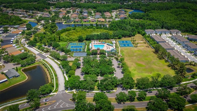 19247 Otters Wick Way, Land O Lakes, FL 34638 - aerial view of property's location featuring a nearby body of water
