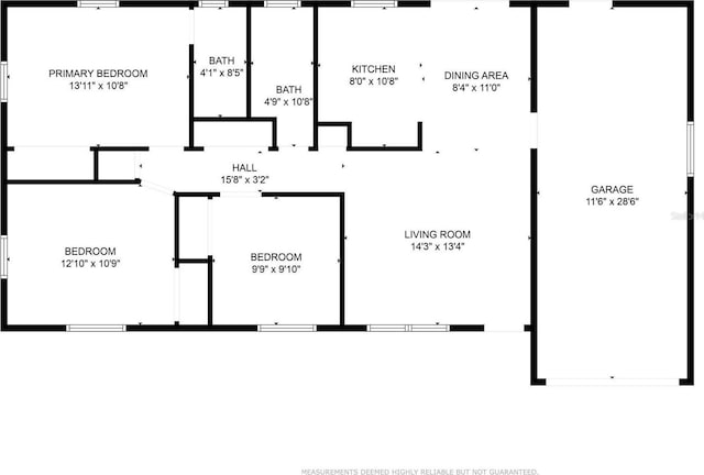 2048 64th Ave S, Saint Petersburg, FL 33712 - property floor plan