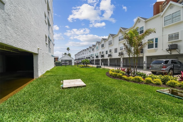 17980 Gulf Blvd Unit 505, Redington Shores, FL 33708 - view of yard with a residential view and central AC unit