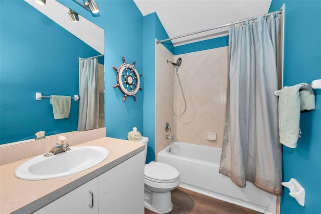 6521 Oelsner St, New Port Richey, FL 34652 - full bath with shower / bath combo, vanity, and toilet
