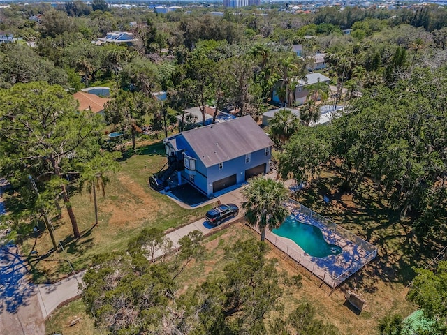6521 Oelsner St, New Port Richey, FL 34652 - aerial view of a pool
