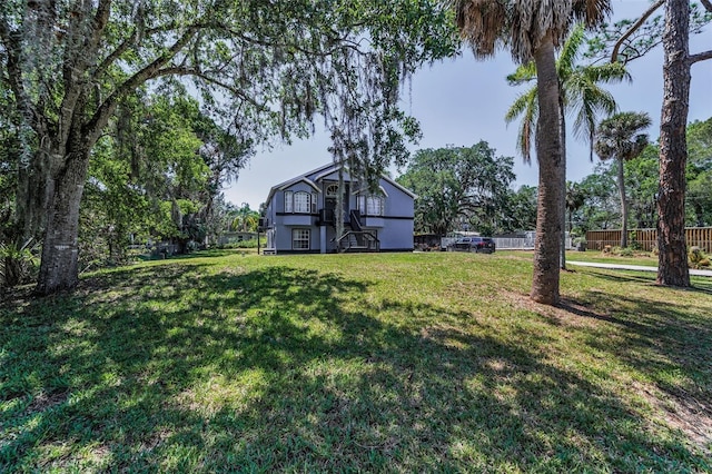 6521 Oelsner St, New Port Richey, FL 34652 - view of yard