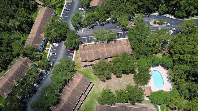 8545 Hunters Key Cir, Tampa, FL 33647 - aerial view of property and surrounding area featuring a pool