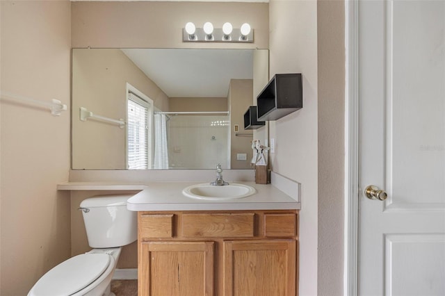 25942 Risen Star Dr, Wesley Chapel, FL 33544 - bathroom featuring vanity and a shower with curtain