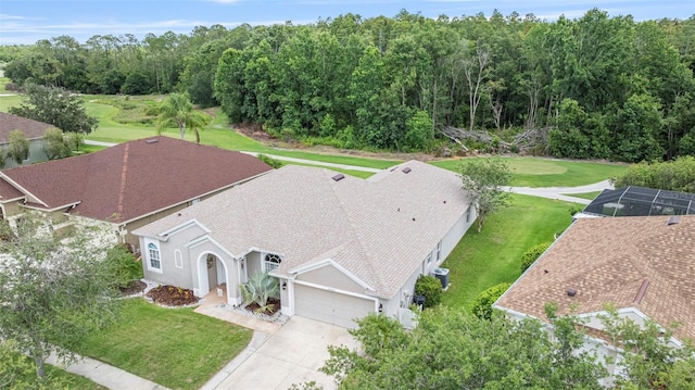 25942 Risen Star Dr, Wesley Chapel, FL 33544 - view from above of property