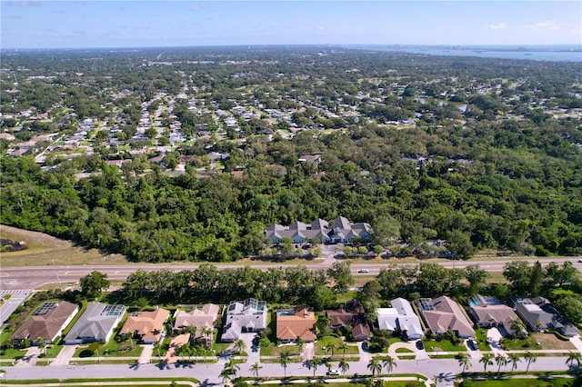 1599 Mcauliffe Ln, Palm Harbor, FL 34683 - aerial overview of property's location featuring nearby suburban area