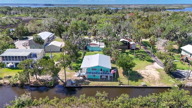 2220 S Coon Pt, Crystal River, FL 34429 - drone / aerial view of a large body of water