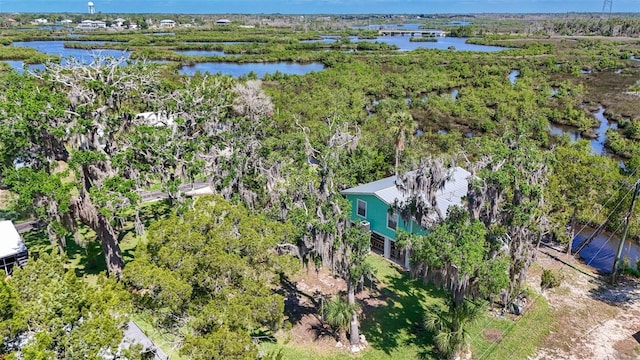 2220 S Coon Pt, Crystal River, FL 34429 - aerial view of property and surrounding area with a nearby body of water