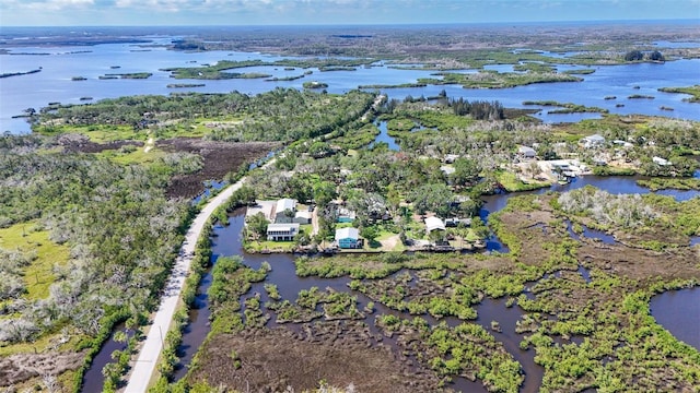 2220 S Coon Pt, Crystal River, FL 34429 - aerial view of a large body of water