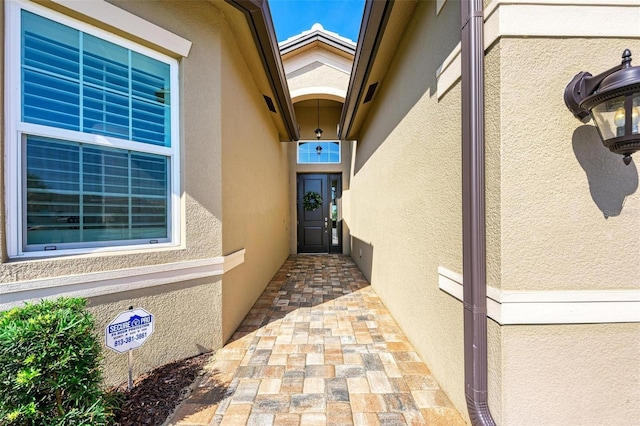 15525 Corona Del Mar Dr, Wimauma, FL 33598 - entrance to property featuring stucco siding