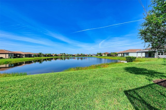 15525 Corona Del Mar Dr, Wimauma, FL 33598 - water view with nearby suburban area