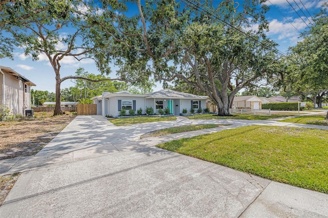 526 62nd Ave NE, Saint Petersburg, FL 33702 - ranch-style home with concrete driveway and stucco siding
