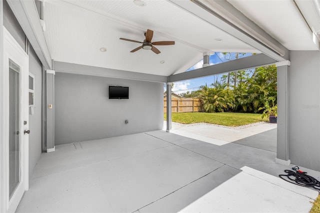 526 62nd Ave NE, Saint Petersburg, FL 33702 - view of patio / terrace with a ceiling fan