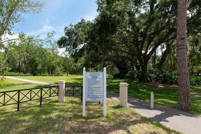 exterior view of fence