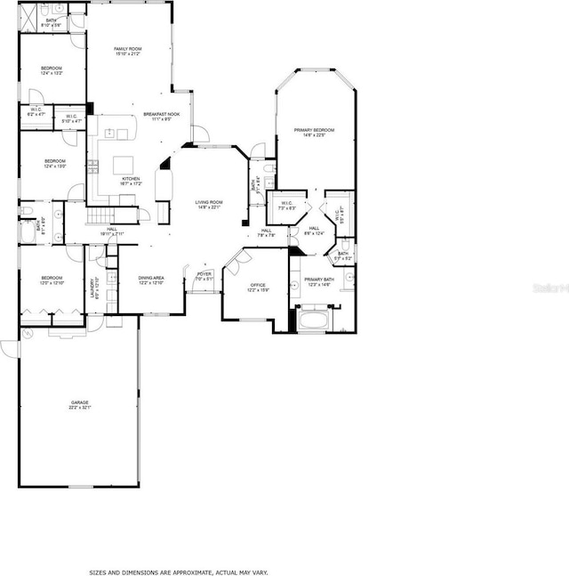 3716 Janus Way, Palm Harbor, FL 34685 - home floor plan