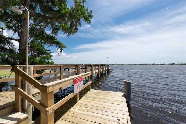 3716 Janus Way, Palm Harbor, FL 34685 - dock featuring a water view