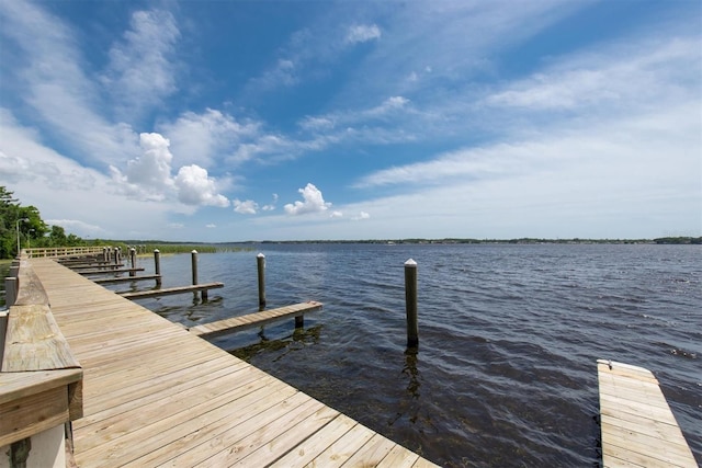 3716 Janus Way, Palm Harbor, FL 34685 - dock area featuring a water view