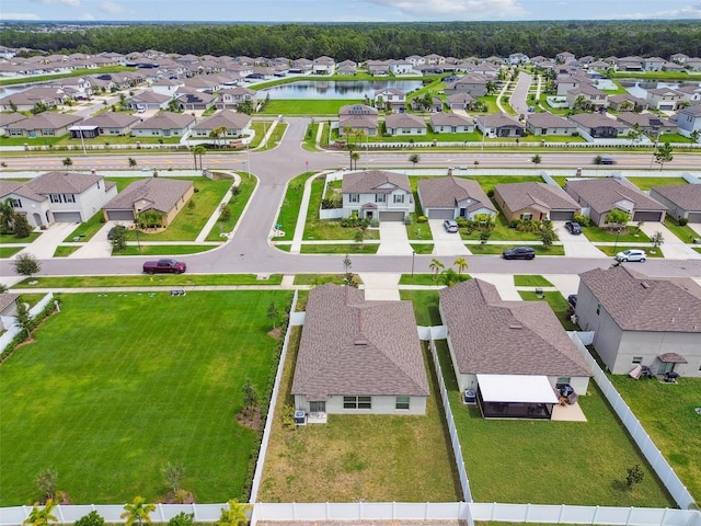 13603 Wild Ginger St, Riverview, FL 33579 - aerial perspective of suburban area with a large body of water