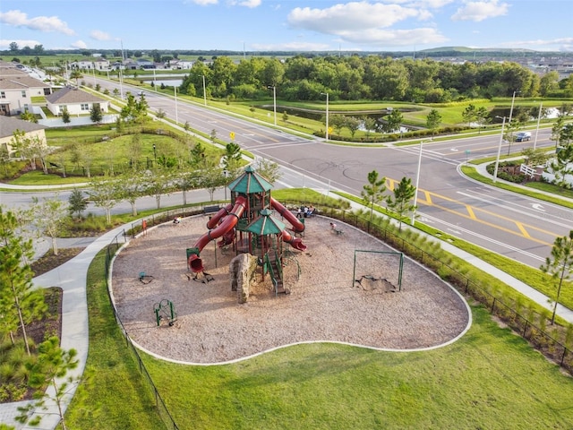13603 Wild Ginger St, Riverview, FL 33579 - aerial view of a recreational park and a tree filled landscape
