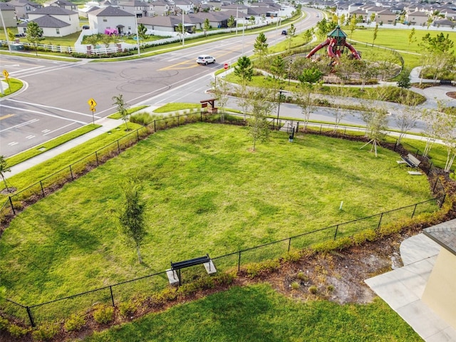 13603 Wild Ginger St, Riverview, FL 33579 - aerial view of residential area featuring a community park