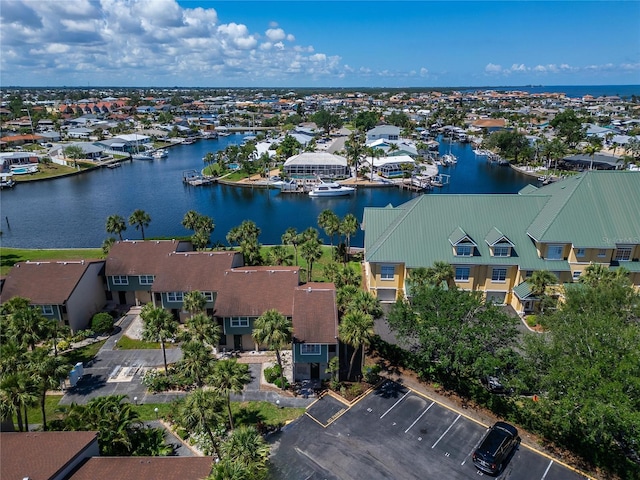 1028 Apollo Beach Blvd Unit 21, Apollo Beach, FL 33572 - aerial view of residential area featuring a nearby body of water
