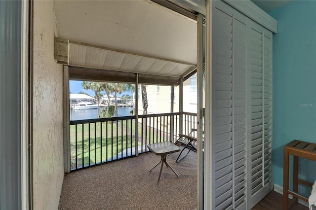 1028 Apollo Beach Blvd Unit 21, Apollo Beach, FL 33572 - balcony featuring a water view