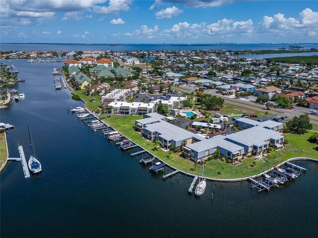1028 Apollo Beach Blvd Unit 21, Apollo Beach, FL 33572 - bird's eye view of a large body of water