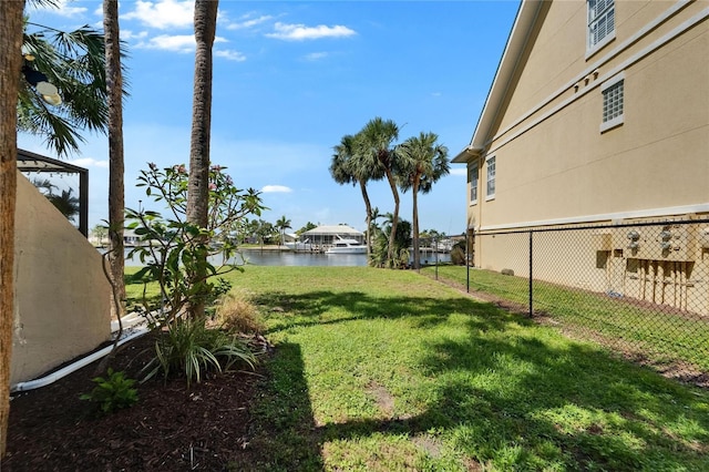 1028 Apollo Beach Blvd Unit 21, Apollo Beach, FL 33572 - view of yard featuring a water view