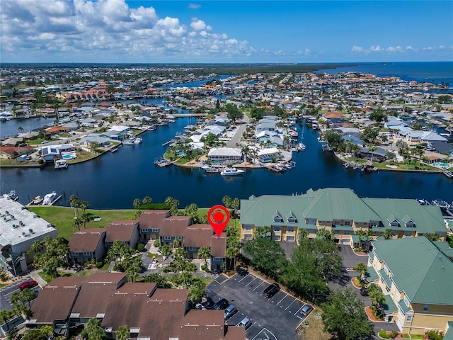 1028 Apollo Beach Blvd Unit 21, Apollo Beach, FL 33572 - aerial view of residential area with a large body of water
