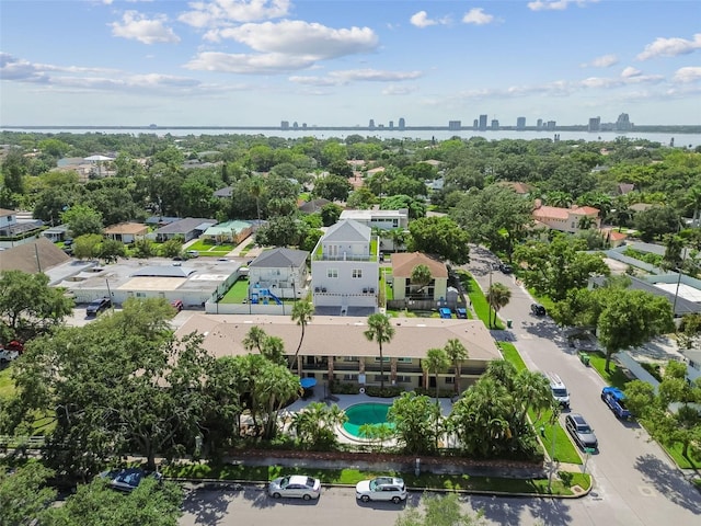 208 Danube Ave Unit 101, Tampa, FL 33606 - view of urban area featuring a pool area, a nearby body of water, and a notable bridge