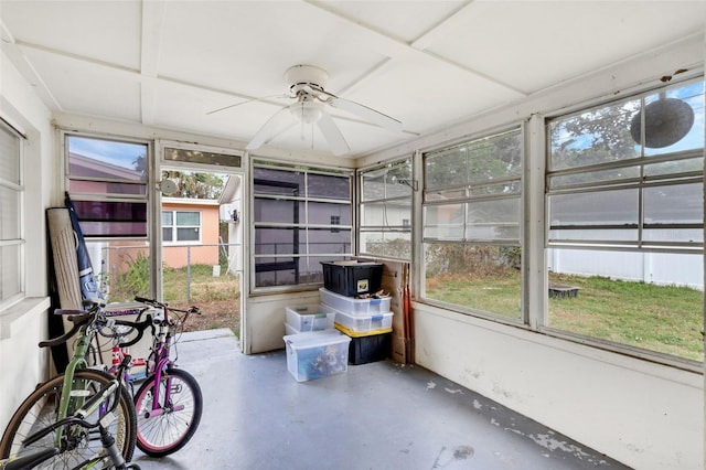 2222 Euclid Cir N, Clearwater, FL 33764 - sunroom with ceiling fan