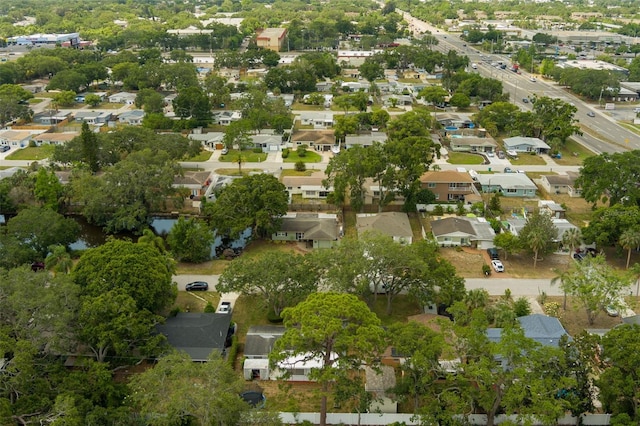 2222 Euclid Cir N, Clearwater, FL 33764 - aerial view of property's location with nearby suburban area