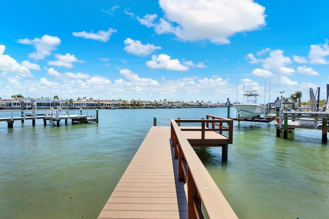 11628 Grove St, Seminole, FL 33772 - dock with boat lift and a water view