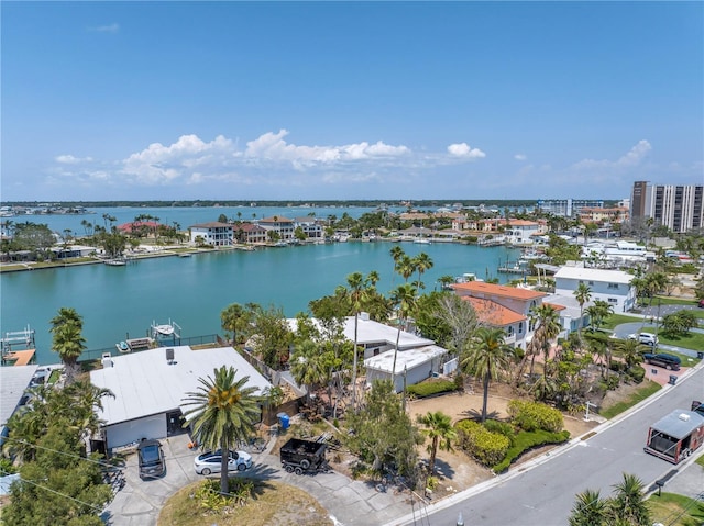 31 Dolphin Dr, Treasure Island, FL 33706 - drone / aerial view of a large body of water