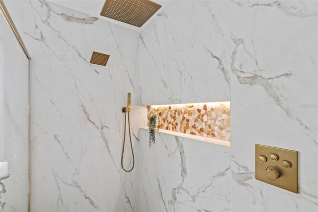 16206 Nottingham Park Way, Tampa, FL 33647 - bathroom view of a marble finish shower
