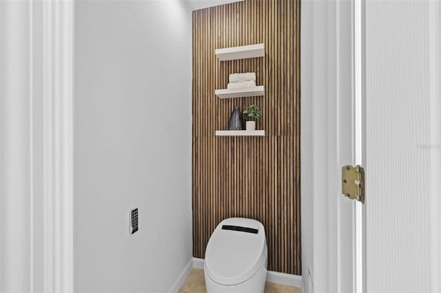 16206 Nottingham Park Way, Tampa, FL 33647 - bathroom featuring tile patterned flooring, baseboards, and toilet