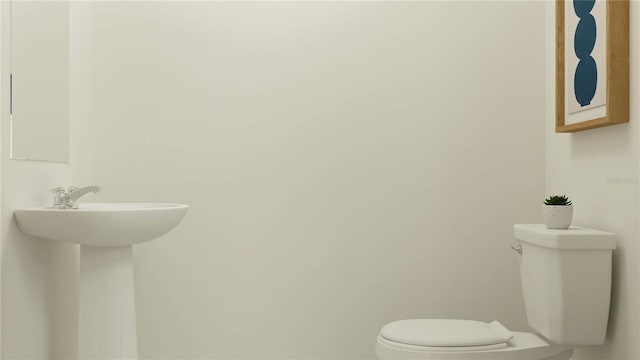 bathroom with toilet