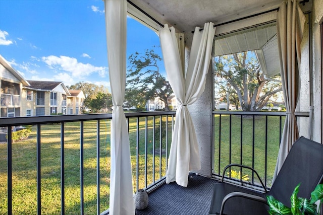 1390 Oak Hill Dr Unit 206, Dunedin, FL 34698 - balcony with a residential view